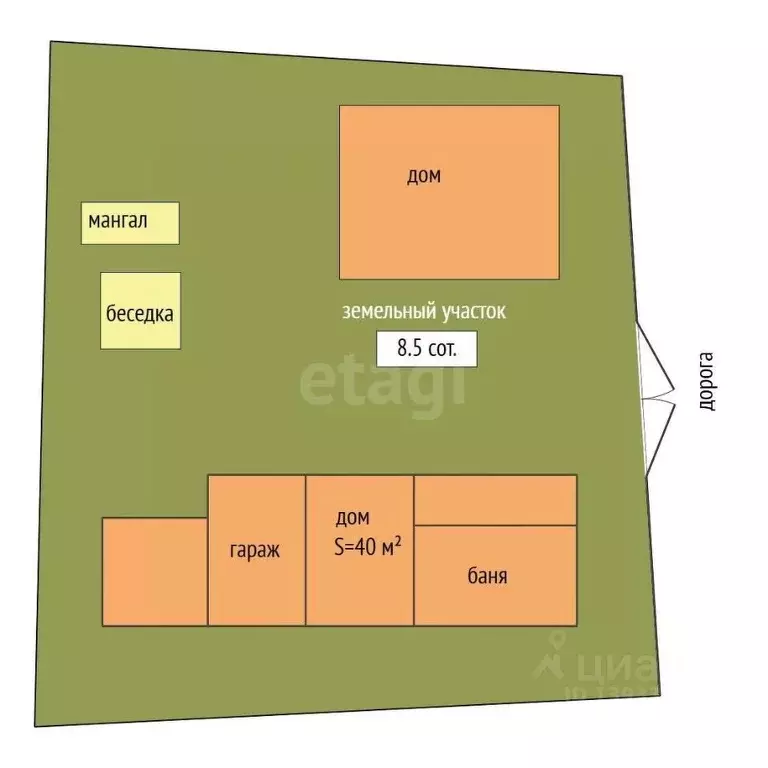 Дом в Свердловская область, Тугулымский муниципальный округ, с. ... - Фото 2