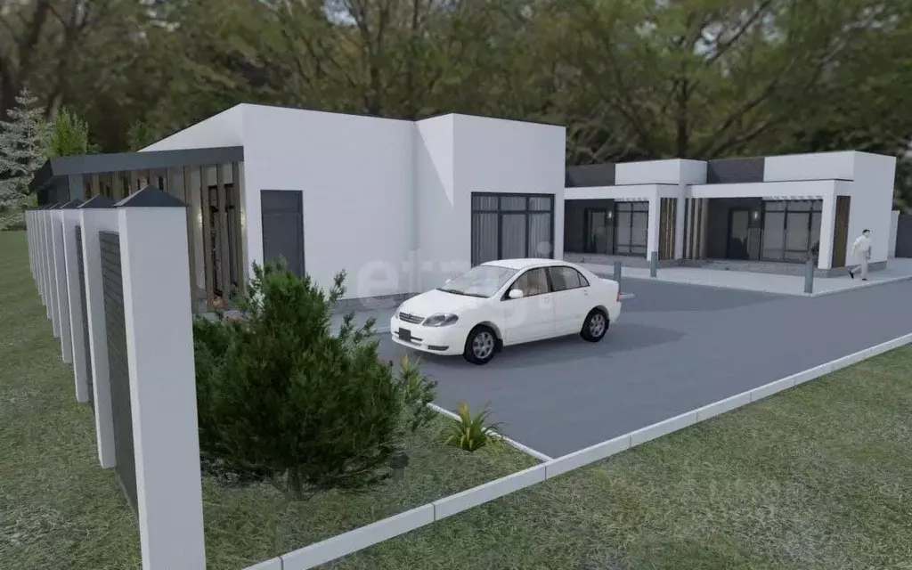 Дом в Адыгея, Майкопский район, пос. Тульский ул. 50 лет Победы (55 м) - Фото 1