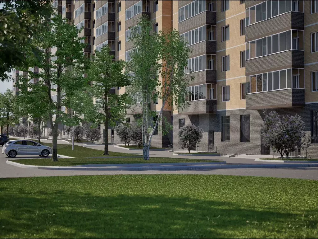 1-к. квартира, 37,8 м, 8/10 эт. - Фото 0