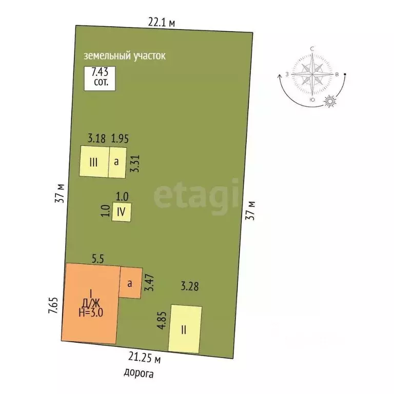 Дом в Башкортостан, Бирск ул. Фурманова, 21 (34 м) - Фото 1