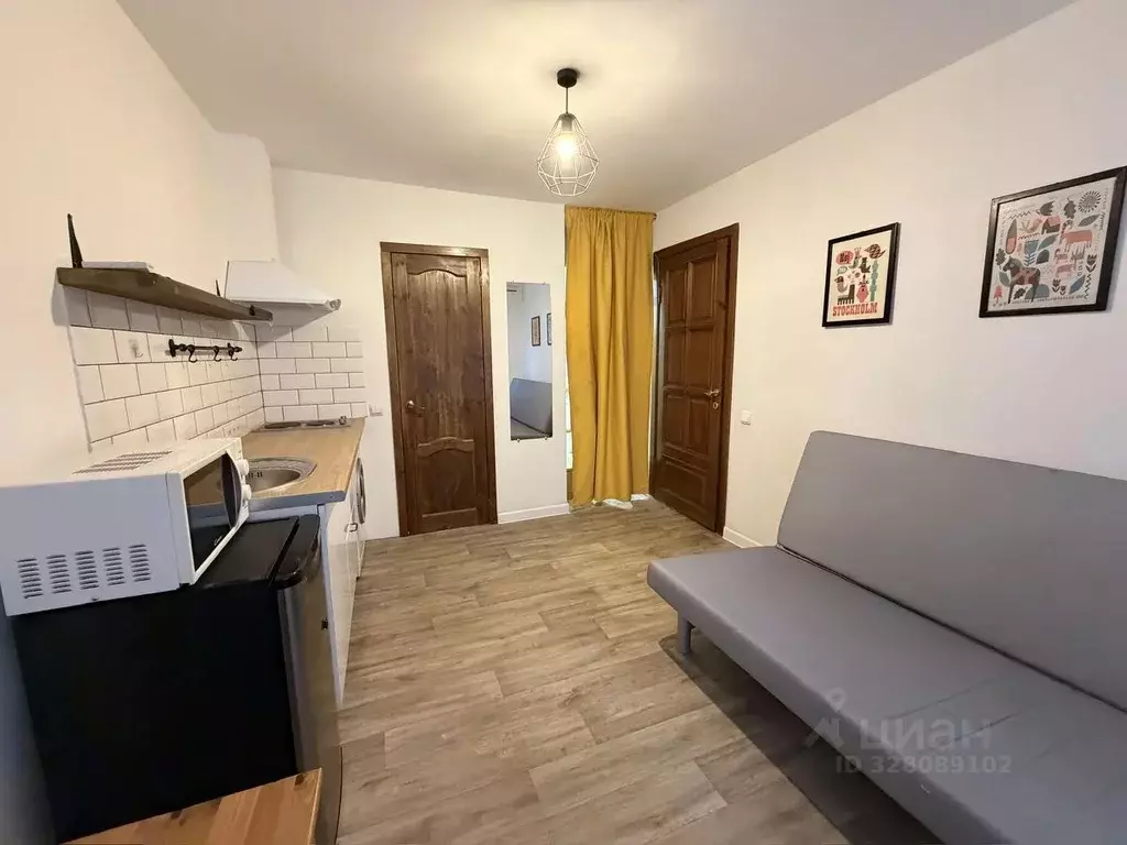 Студия Краснодарский край, Краснодар ул. Ковалева, 6 (19.0 м) - Фото 1