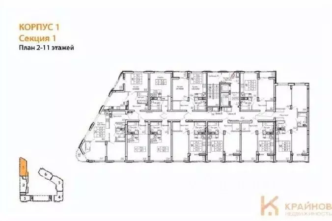 3-к кв. Воронежская область, Воронеж бул. Содружества, 1 (84.1 м) - Фото 1