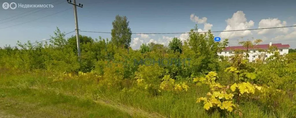 Участок в Дуденево, Лесная улица (28.5 м) - Фото 1