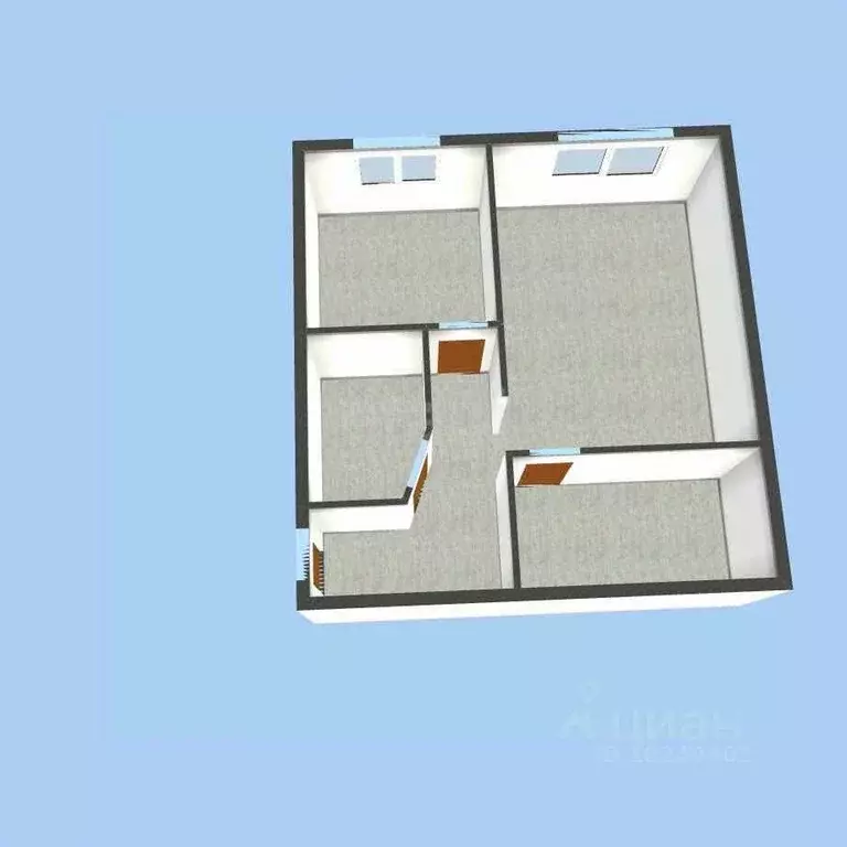 1-к кв. Башкортостан, Уфа Первомайская ул., 36 (35.1 м) - Фото 2