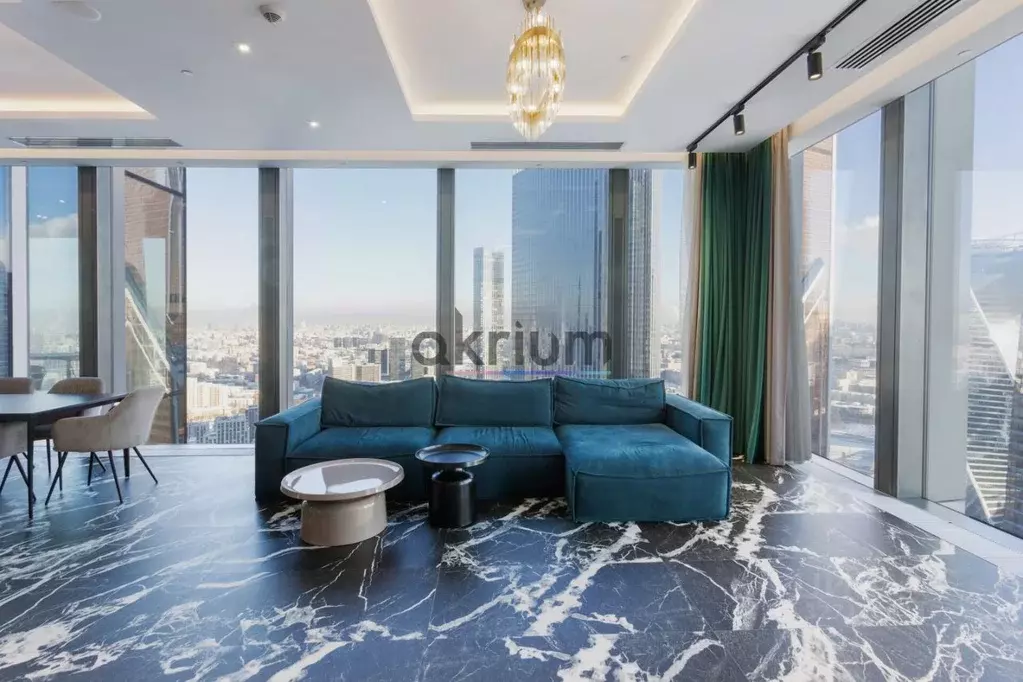 3-к кв. Москва 1-й Красногвардейский проезд, 22с2 (122.8 м) - Фото 1