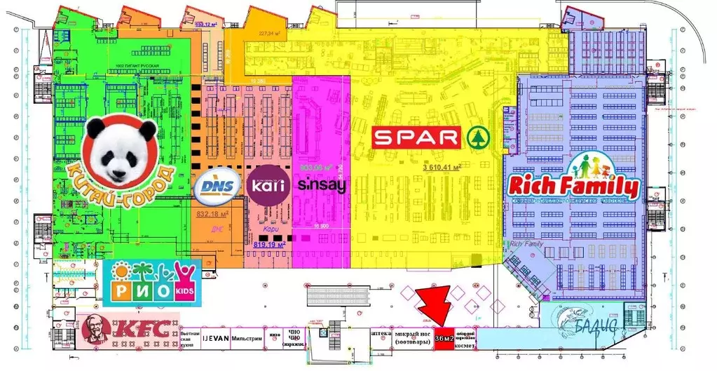 Торговая площадь в Новосибирская область, Новосибирск Бердское ш., 277 ... - Фото 2