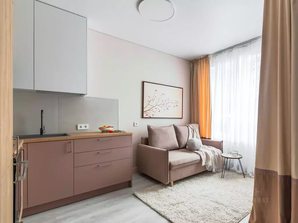 Студия Санкт-Петербург просп. Обуховской обороны, 36 (25.0 м) - Фото 1