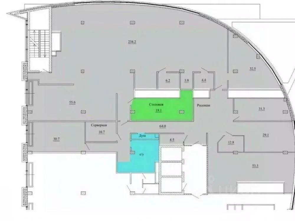 Офис в Москва Снежная ул., 26 (618 м) - Фото 2