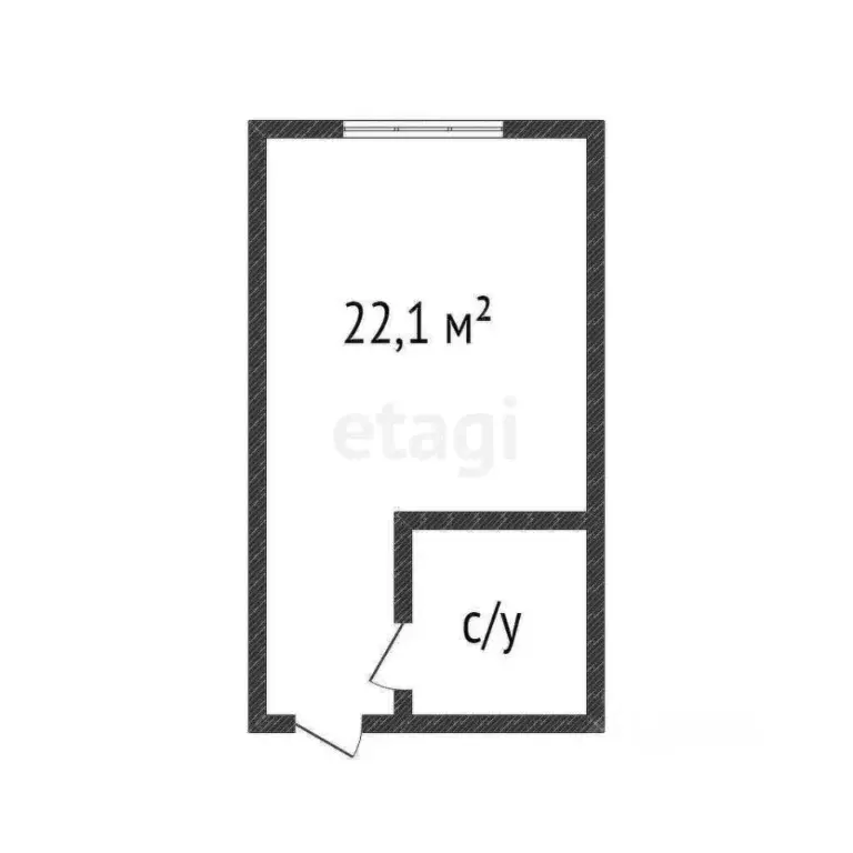 Студия Краснодарский край, Геленджик Туристическая ул., 4Гк7 (22.1 м) - Фото 2