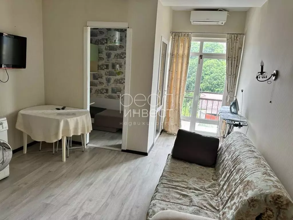 Студия Краснодарский край, Сочи ул. Тимирязева, 25 (34.0 м) - Фото 1