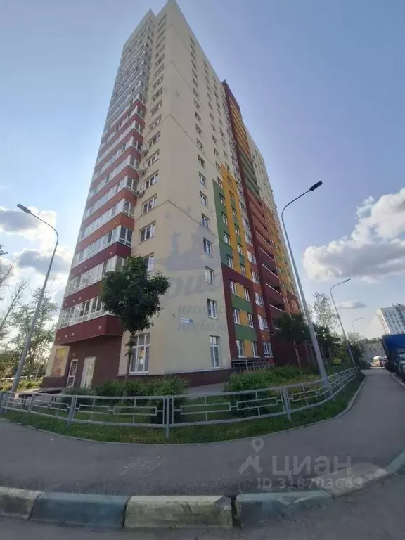 1-к кв. Нижегородская область, Нижний Новгород ул. Цветочная, 13к1 ... - Фото 0
