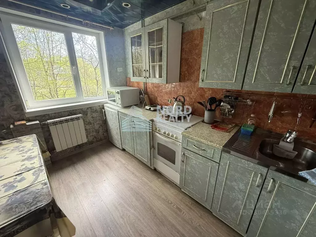 2-к кв. Мурманская область, Мурманск ул. Александра Невского, 89 (47.0 ... - Фото 1
