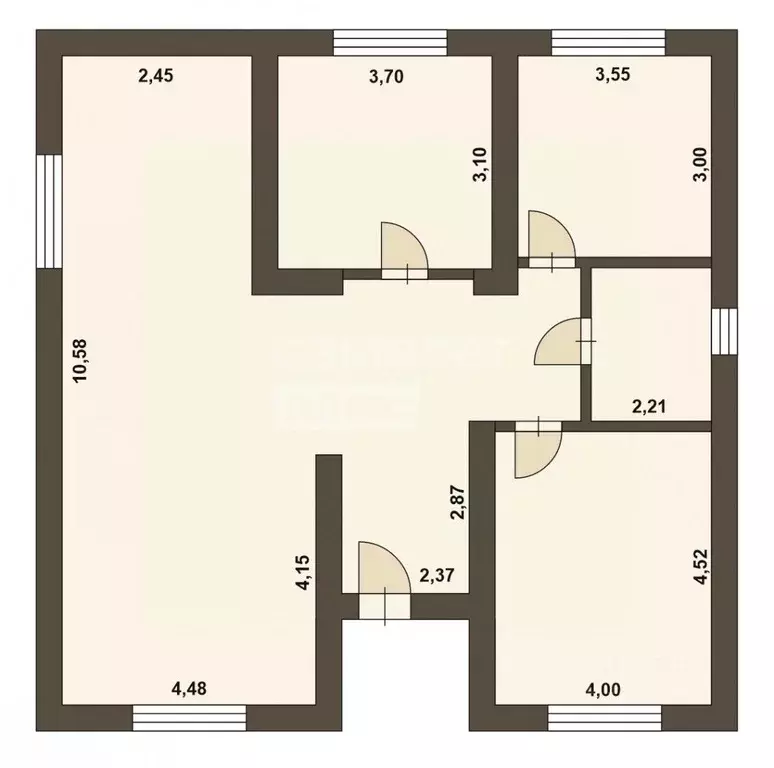 Дом в Оренбургская область, Бузулук Гидрокомплекс р-н,  (120 м) - Фото 2