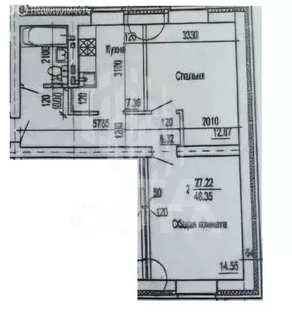 2-комнатная квартира: Воронеж, улица Шукшина, 29 (46.2 м) - Фото 2