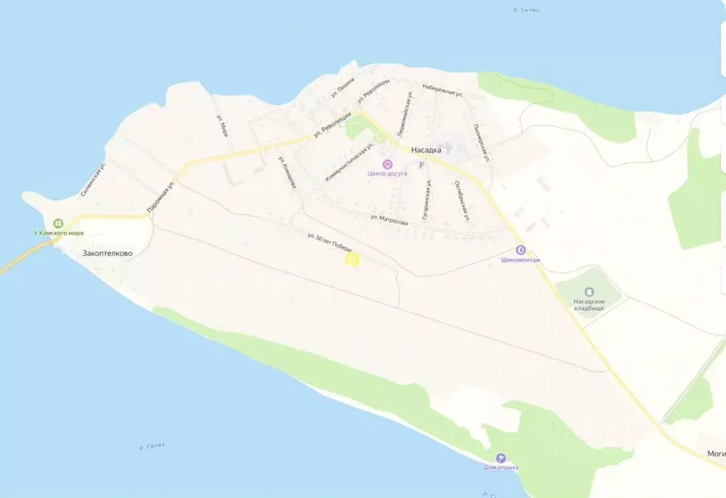 Участок в Пермский край, Кунгурский муниципальный округ, с. Насадка  ... - Фото 2