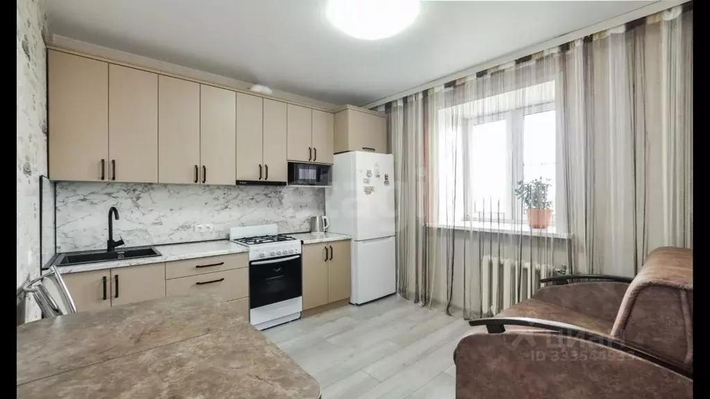 1-к кв. Липецкая область, Липецк Бородинская ул., 51 (39.2 м) - Фото 2