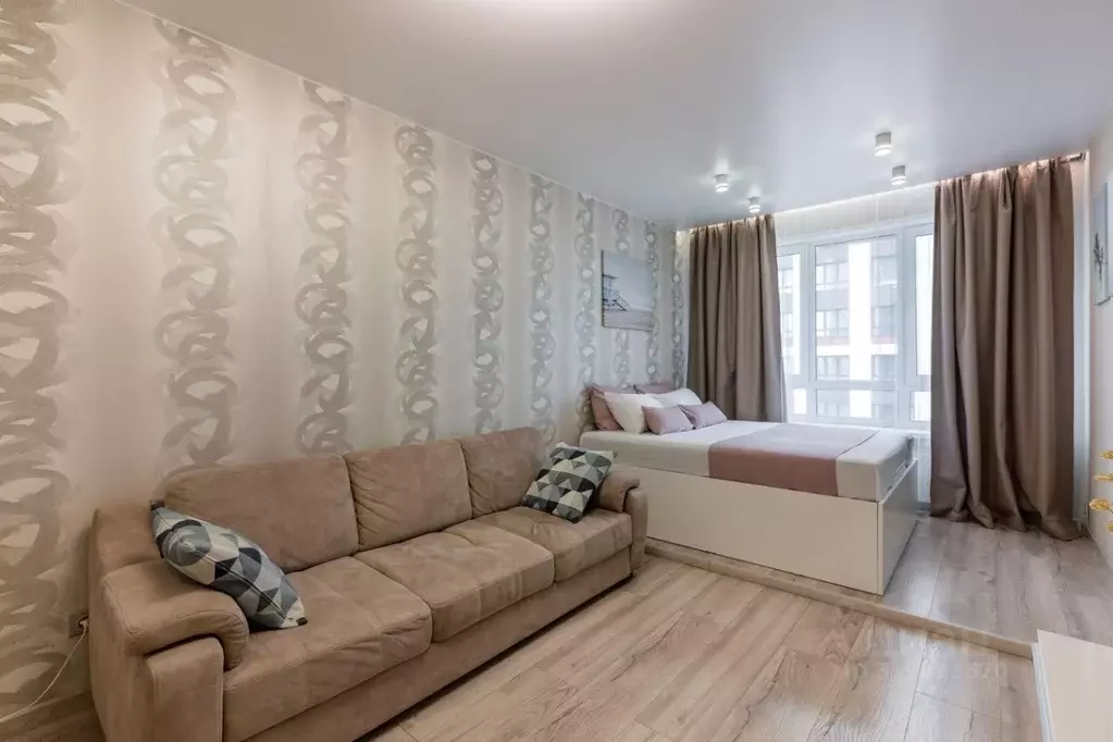 1-к кв. Башкортостан, Уфа ул. Рудольфа Нуреева, 6 (46.0 м) - Фото 2