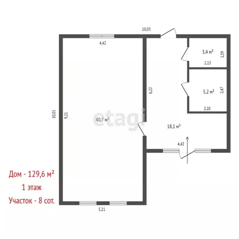 Дом в Свердловская область, Екатеринбург муниципальное образование, ... - Фото 2