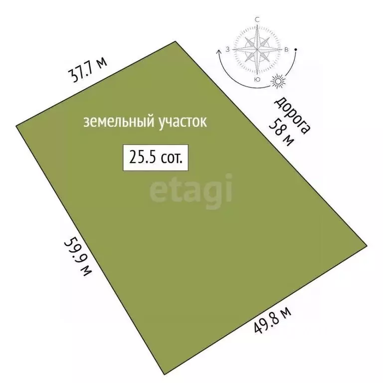 Участок в Калужская область, Село Ферзиково с/пос, д. Александровка ... - Фото 2