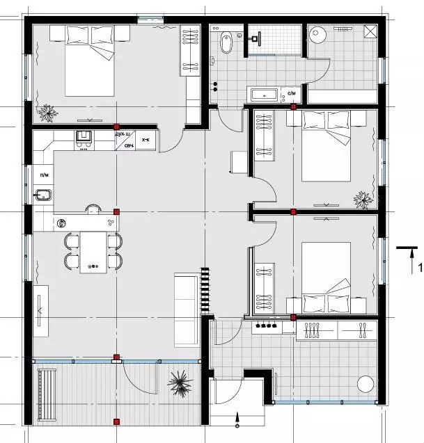 Дом в Ленинградская область, Всеволожский район, Лесколовское с/пос, ... - Фото 2