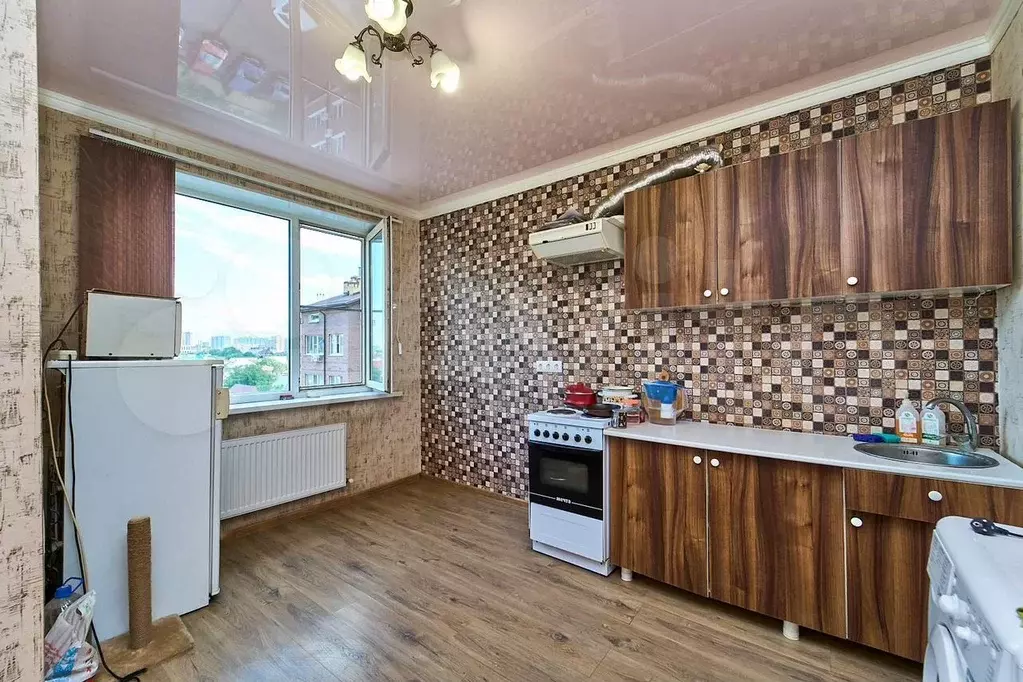 1-к. квартира, 37 м, 6/6 эт. - Фото 1