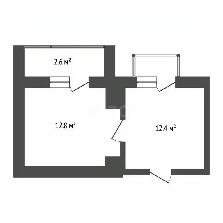 Комната Севастополь ул. Адмирала Макарова, 29 (25.2 м) - Фото 1