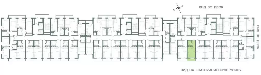 Квартира-студия: Мурино, Екатерининская улица, 11 (20 м) - Фото 1