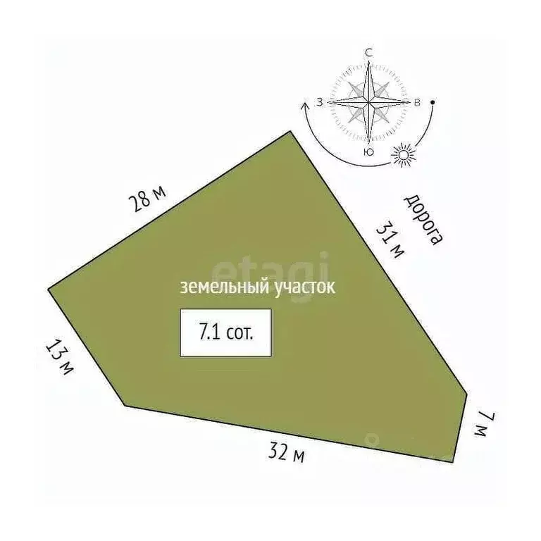 Участок в Москва д. Архангельское, Зосимово кп, 164 (7.05 сот.) - Фото 1