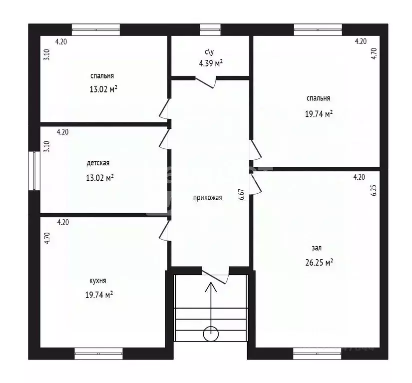Дом в Дагестан, Дербент ул. Нанейшвили, 48 (140 м) - Фото 2