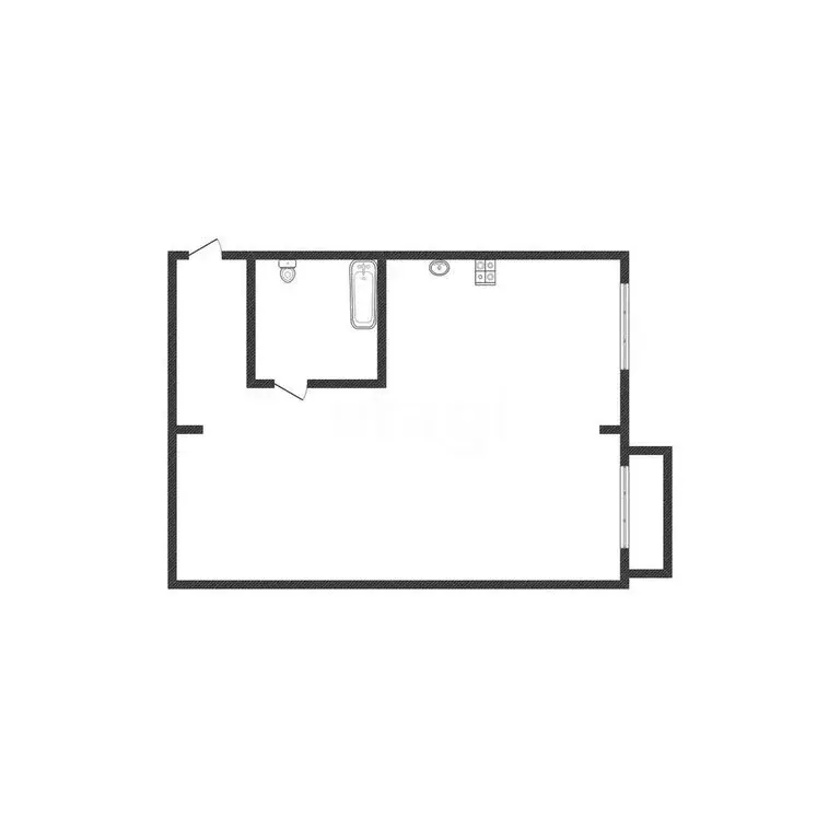 1-комнатная квартира: Бийск, площадь 9 Января, 4/1 (32 м) - Фото 1