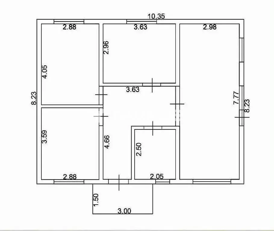 Дом в Симферополь, 42-я улица Коллективных Садов, 29 (90 м) - Фото 1