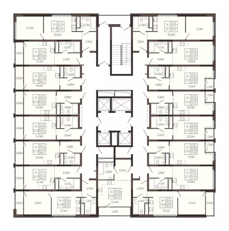 1-к кв. Крым, Евпатория просп. Ленина, 60 (38.06 м) - Фото 2