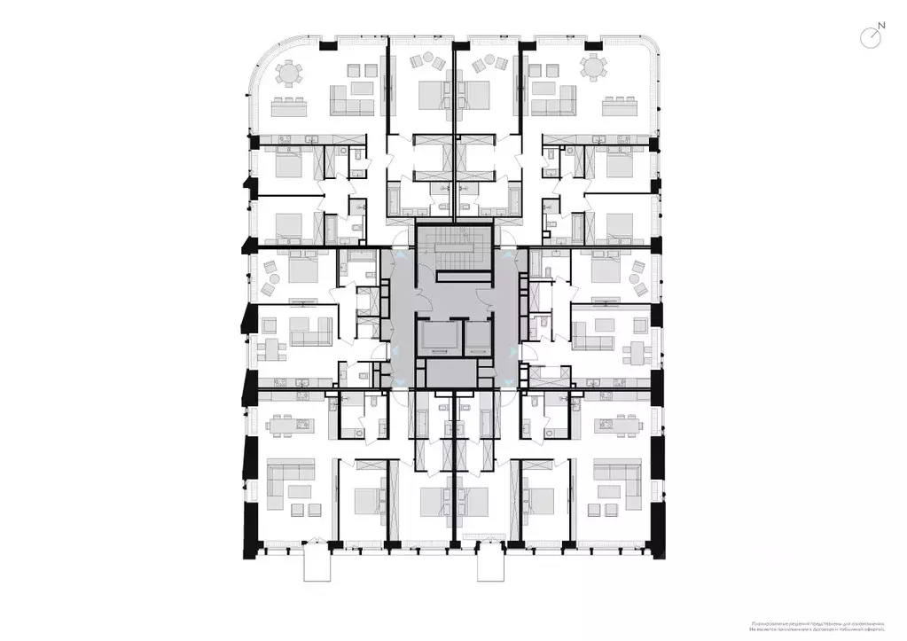 4-к кв. Москва Виктори Парк Резиденсез жилой комплекс, 3к3 (149.6 м) - Фото 0