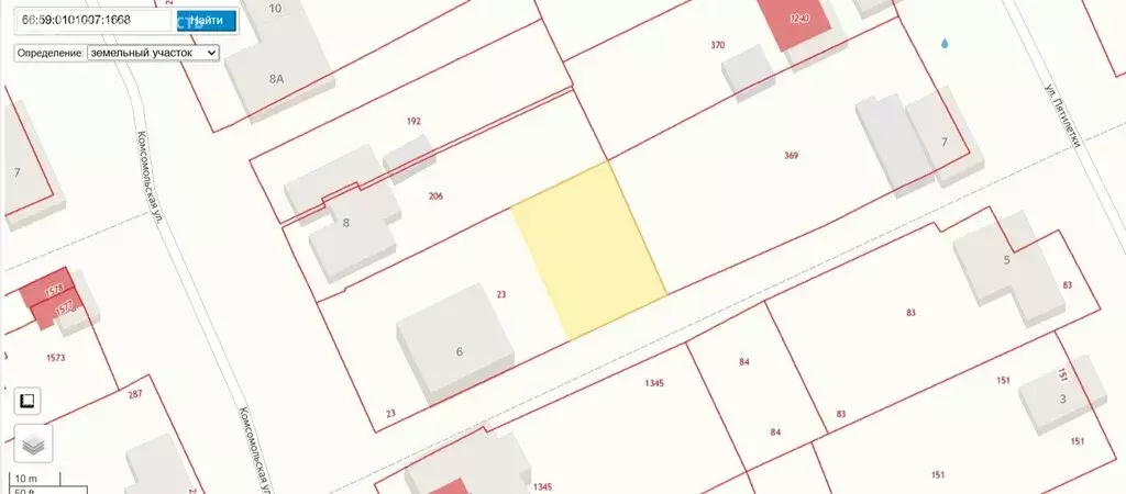 Участок в Полевской, Комсомольская улица, 6 (6 м) - Фото 2