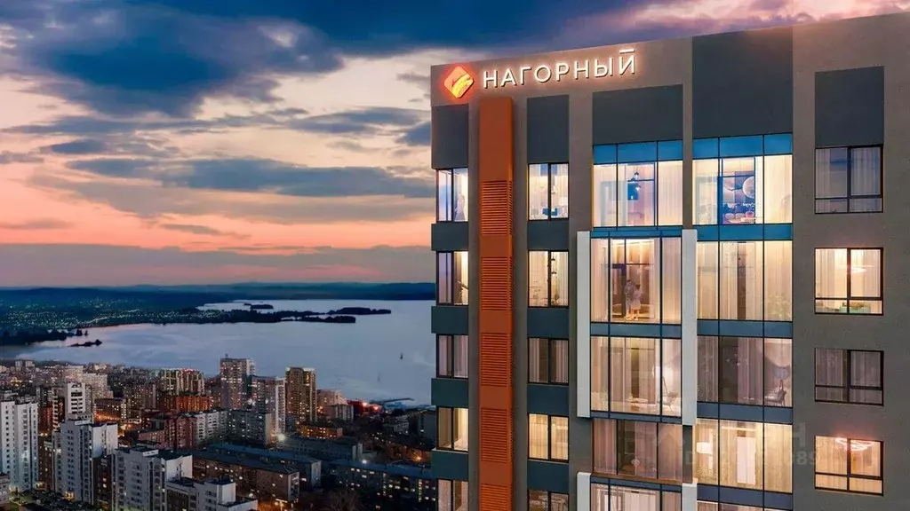 2-к кв. Свердловская область, Екатеринбург ул. Нагорная, 16 (88.8 м) - Фото 1