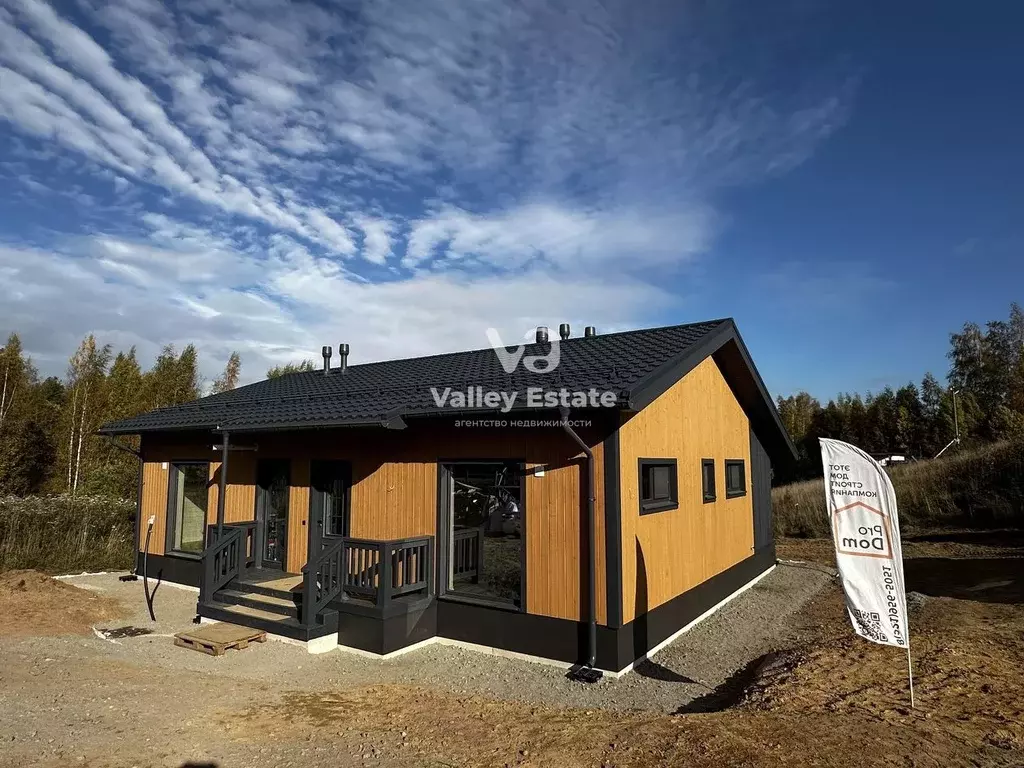 Дом в Ленинградская область, Приозерский район, Сосновское с/пос, д. ... - Фото 1