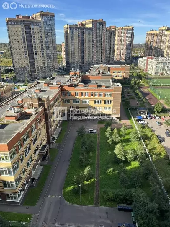 1-комнатная квартира: посёлок Парголово, улица Фёдора Абрамова, 16к1 ... - Фото 1