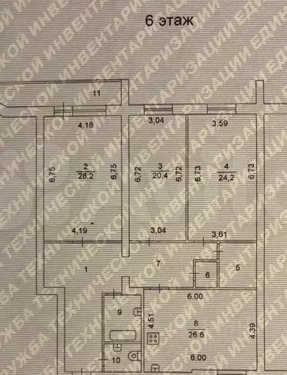 3-к кв. Челябинская область, Челябинск ул. Свободы, 88Б (143.4 м) - Фото 1