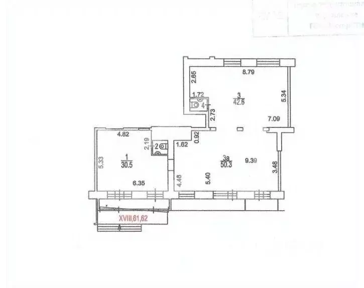 Помещение свободного назначения в Москва Нахимовский просп., 22 (32 м) - Фото 2