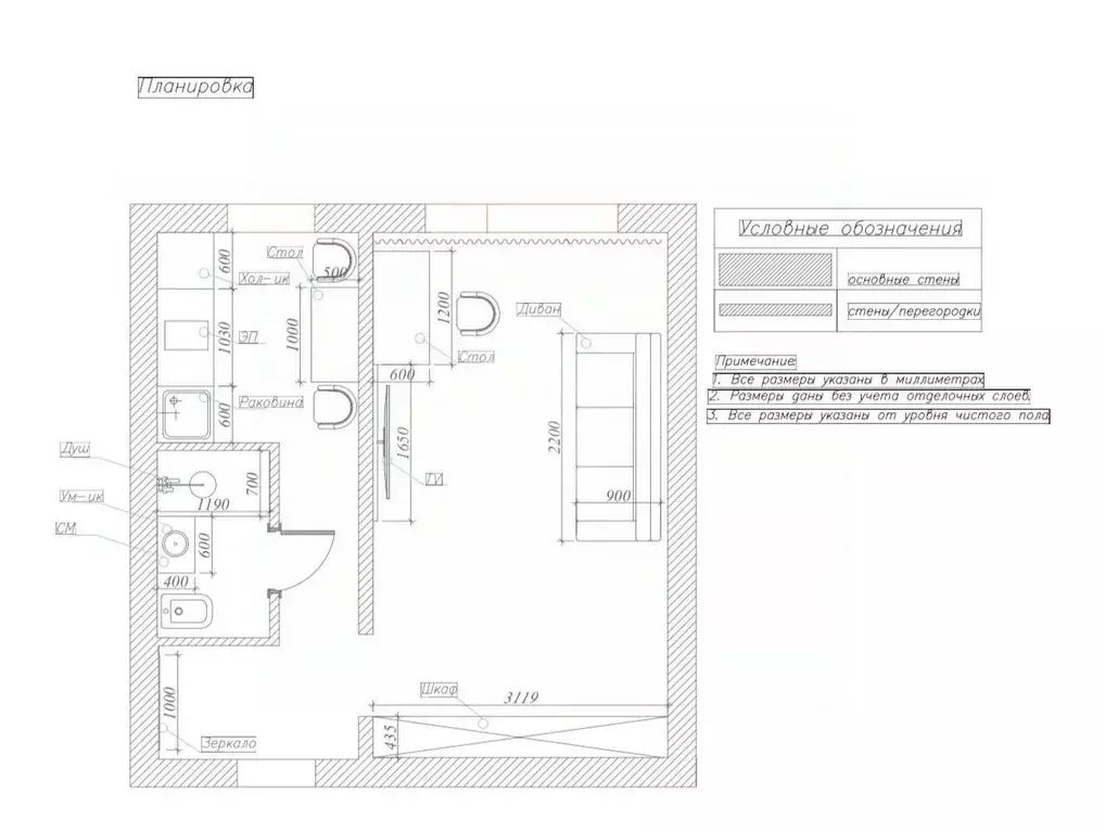 1-к кв. Оренбургская область, Оренбург Ноябрьская ул., 42 (29.6 м) - Фото 1