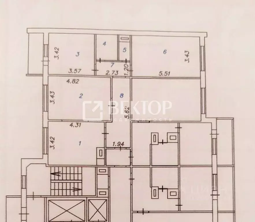 3-к кв. Ивановская область, Иваново Рождественский мкр, 8 (79.3 м) - Фото 1