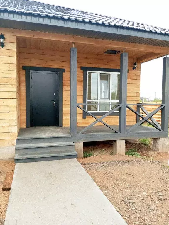 Дом в Хакасия, Усть-Абаканский район, с. Калинино ул. Благодатная (95 ... - Фото 1