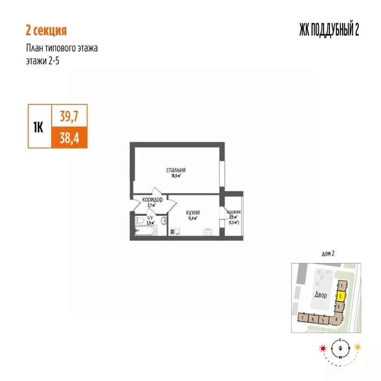 1-к кв. Самарская область, Волжский район, Петра Дубрава городское ... - Фото 1