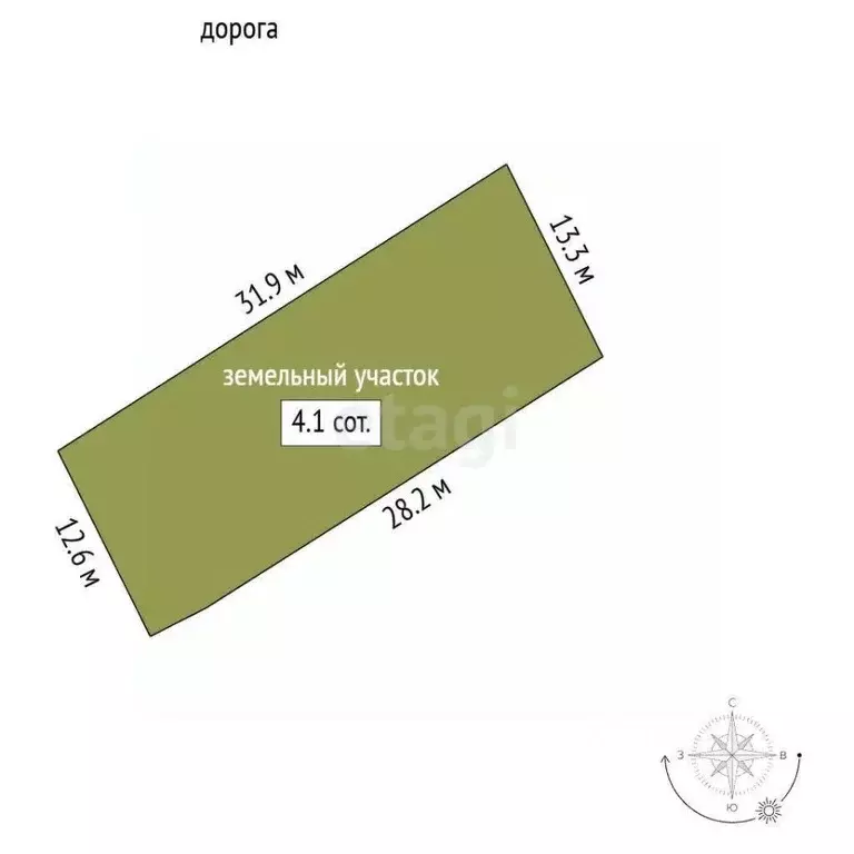 Участок в Башкортостан, Стерлитамак Мирный СНТ, пер. 19-й (4.0 сот.) - Фото 2