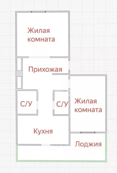 2-к кв. Краснодарский край, Славянск-на-Кубани Отдельская ул. (52.9 м) - Фото 2