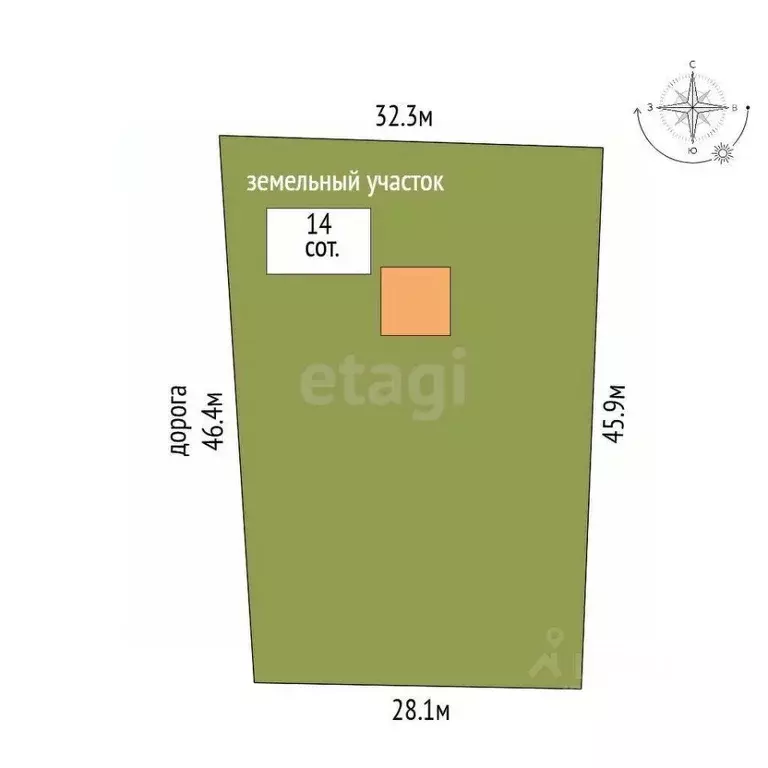 Дом в Вологодская область, Сокольский муниципальный округ, д. Качалка  ... - Фото 2