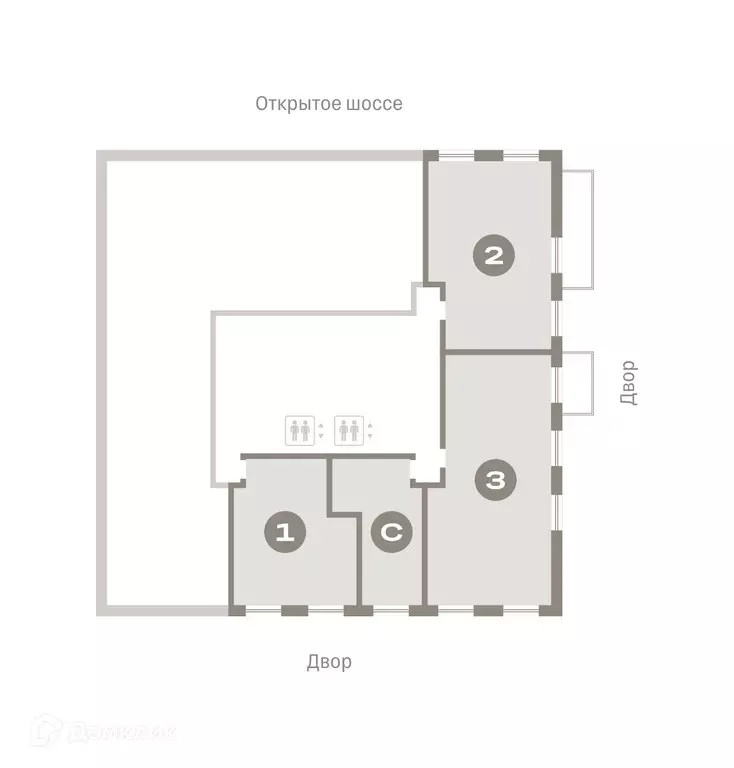 Продаётся 1-к квартира, 42.6 м - Фото 1