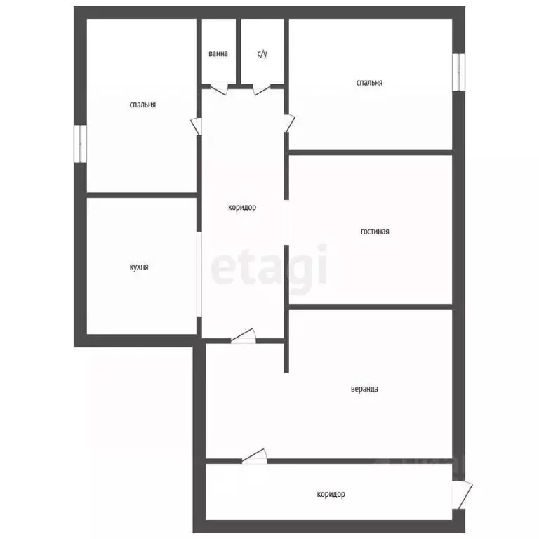 3-к кв. Челябинская область, Пласт ул. Автомобилистов, 13 (87.5 м) - Фото 2