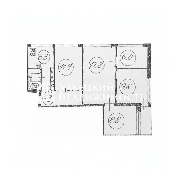 5-комнатная квартира: Санкт-Петербург, улица Стойкости, 29к1 (71 м) - Фото 2