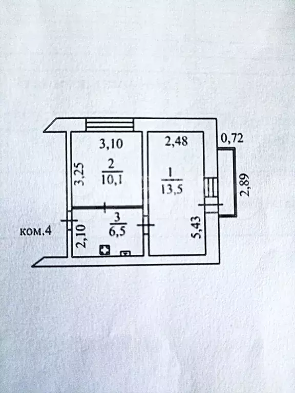 1-к. квартира, 22 м, 8/9 эт. - Фото 0